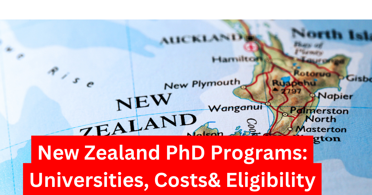 New Zealand PhD Programs Universities, Costs& Eligibility